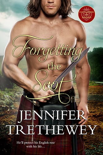 Forgetting The Scot - Jennifer Trethewey - Book Cover